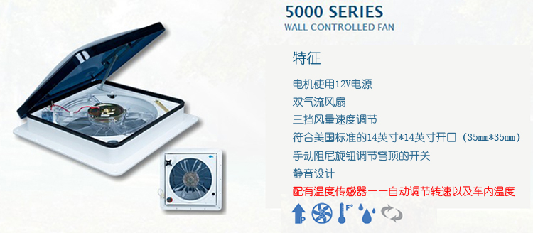 房車換氣扇詳情圖2 房車換氣扇